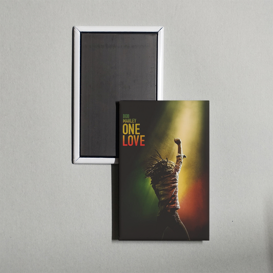 Bob Marley One Love Mini Movie Fridge Magnet
