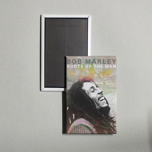 Bob Marley Roots of the Man Mini Movie Fridge Magnet