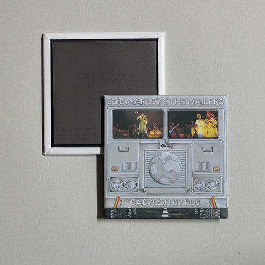 Bob Marley & The Wailers - Babylon By Bus Album Cover Fridge Magnet