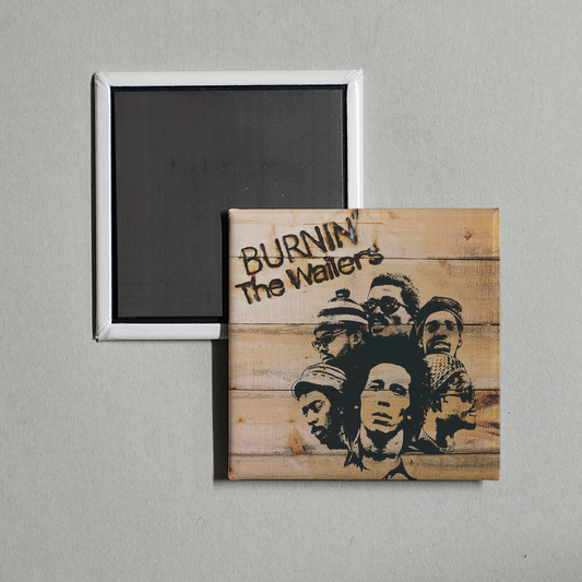 Bob Marley & The Wailers - Burnin Album Cover Fridge Magnet