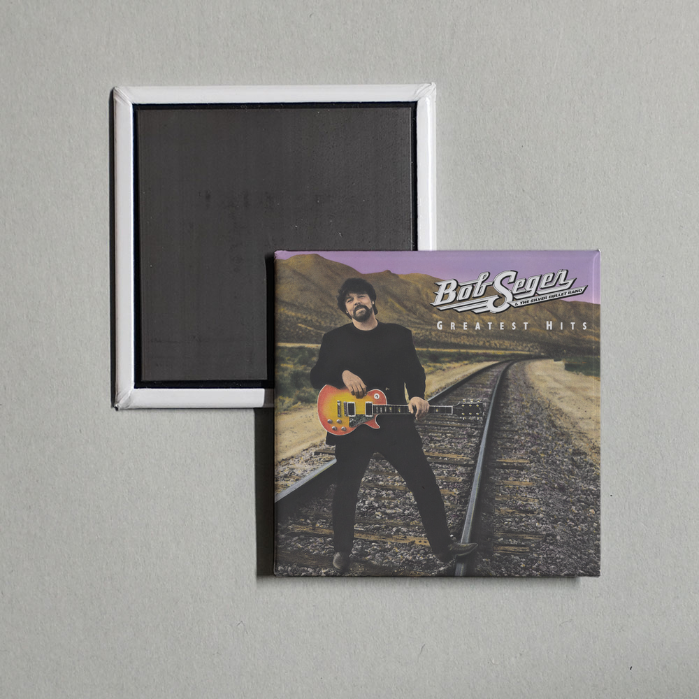 Bob Seger - Greatest Hits Album Cover Fridge Magnet