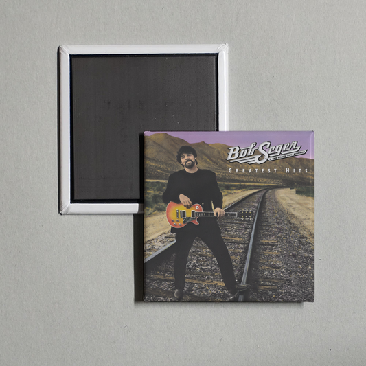 Bob Seger - Greatest Hits Album Cover Fridge Magnet