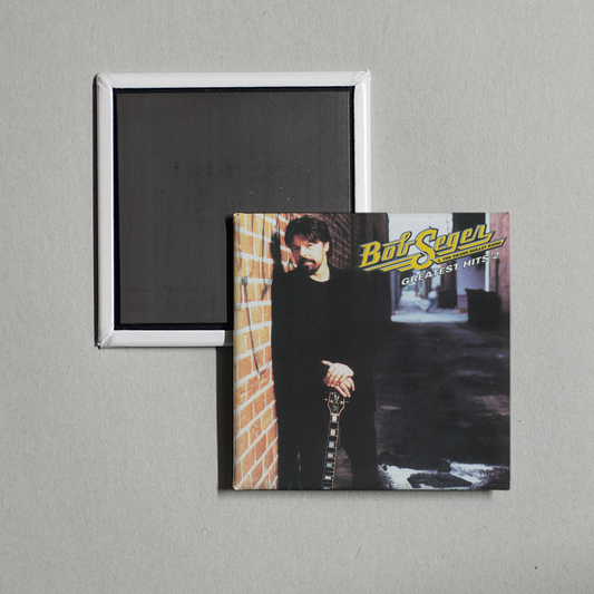 Bob Seger - Greatest Hits 2 Album Cover Fridge Magnet