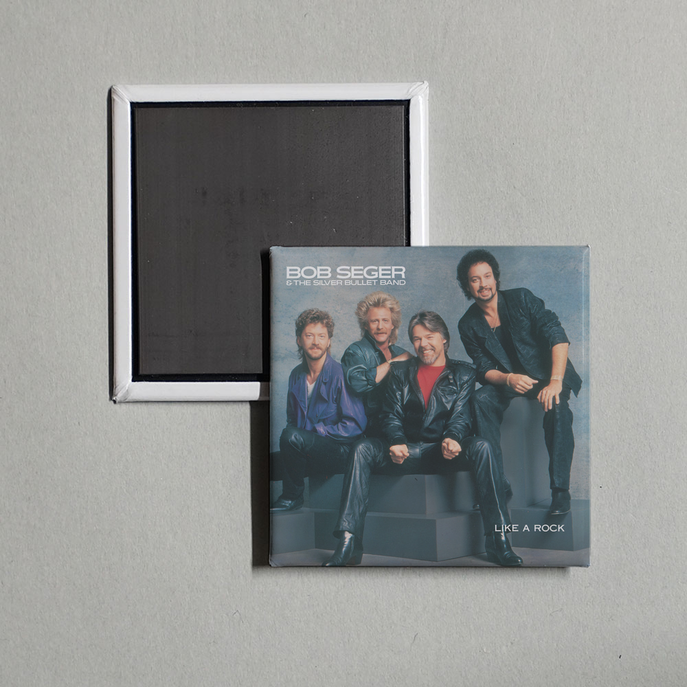 Bob Seger - Like A Rock Album Cover Fridge Magnet