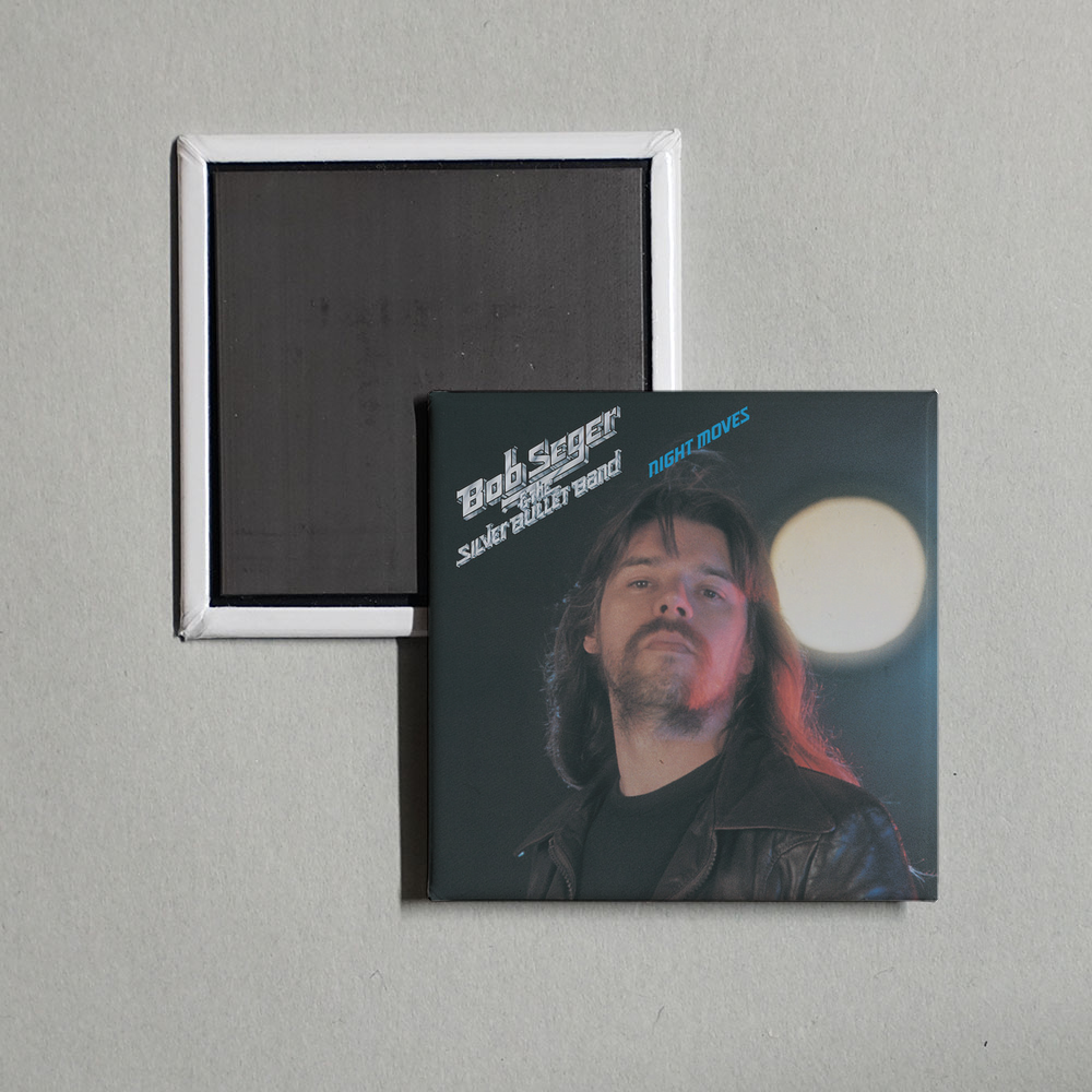 Bob Seger - Night Moves Album Cover Fridge Magnet