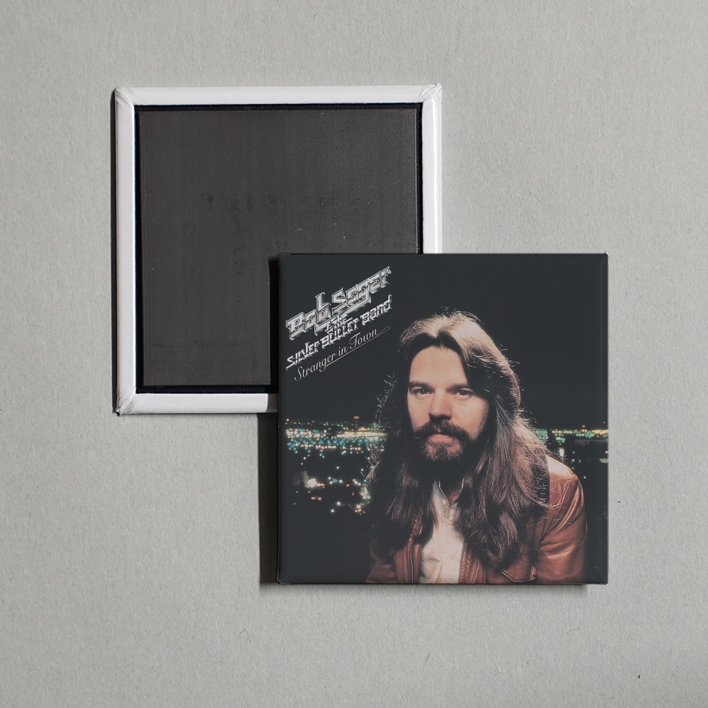 Bob Seger - Stranger In Town Album Cover Fridge Magnet