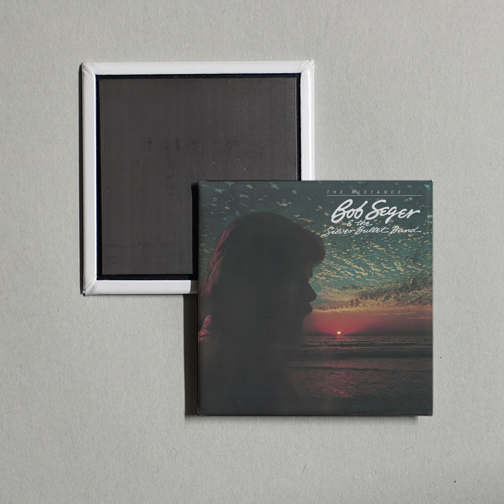 Bob Seger - The Distance Album Cover Fridge Magnet