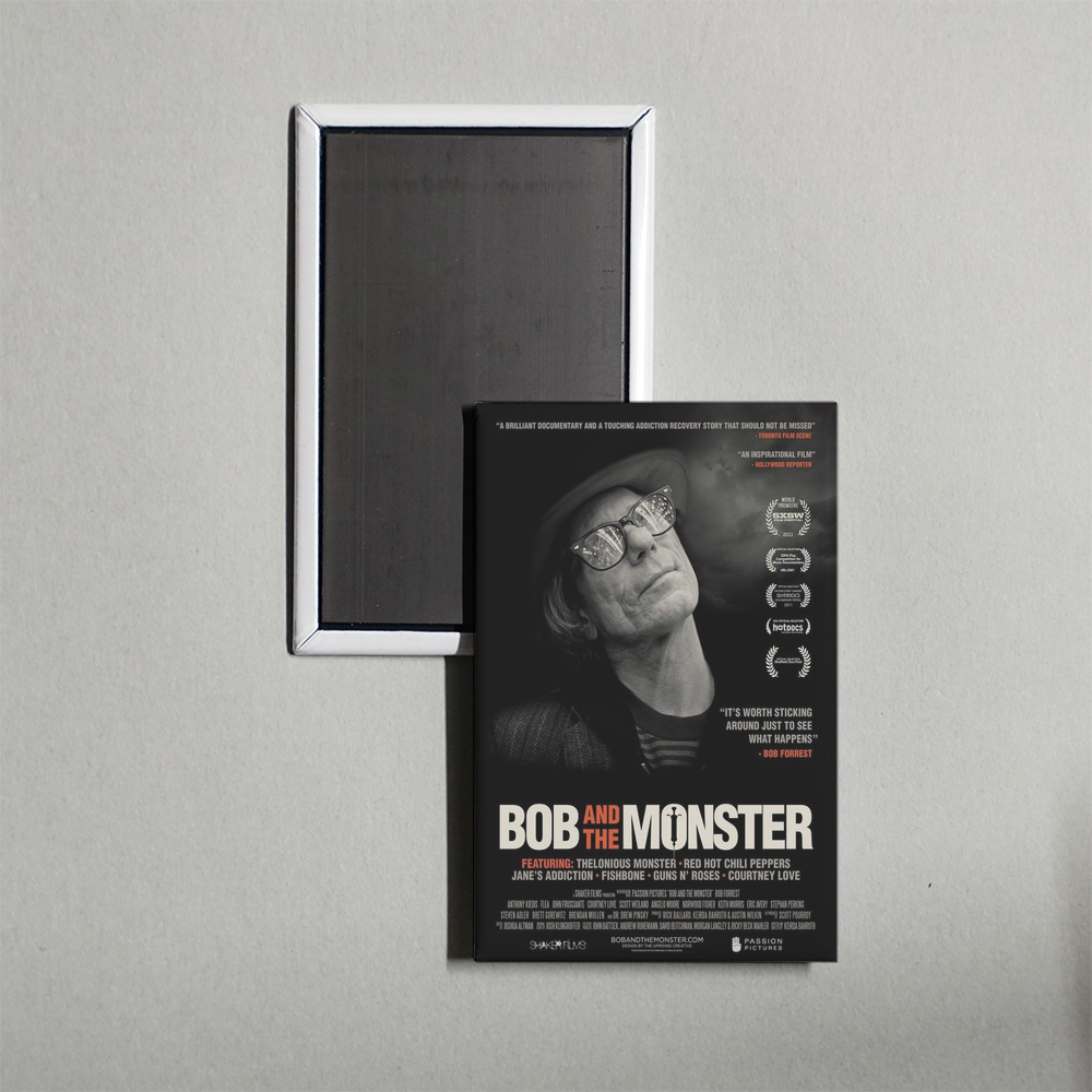 Bob and the Monster Mini Movie Fridge Magnet