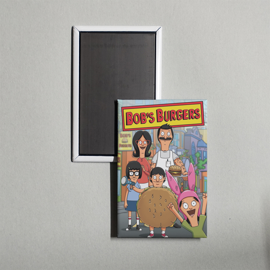 Bob's Burger B TV Show Mini Fridge Magnet