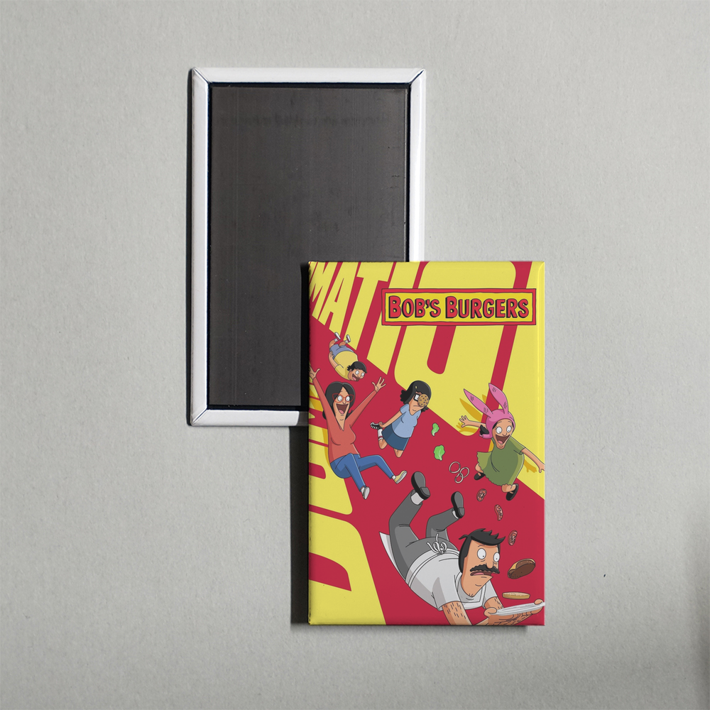 Bob's Burger C TV Show Mini Fridge Magnet