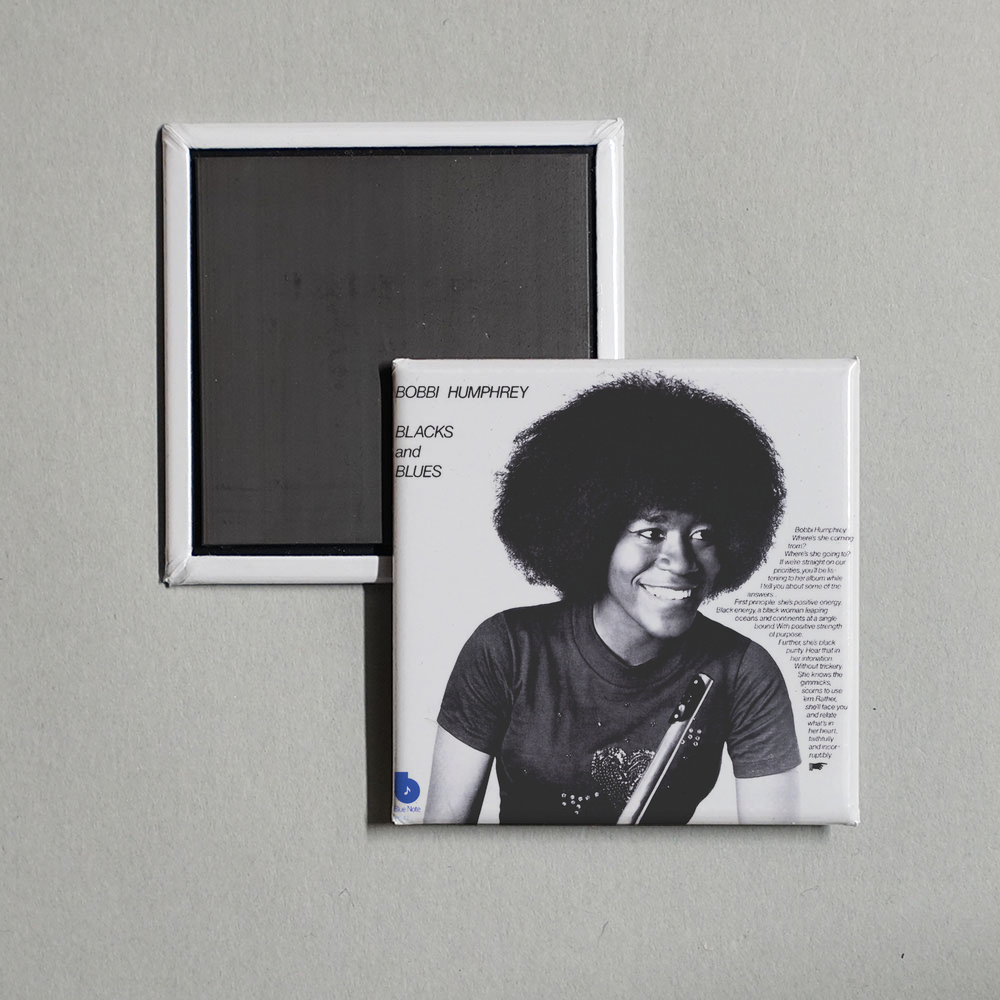 Bobbi Humphrey - Blacks And Blues Album Cover Fridge Magnet