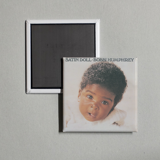 Bobbi Humphrey - Satin Doll Album Cover Fridge Magnet