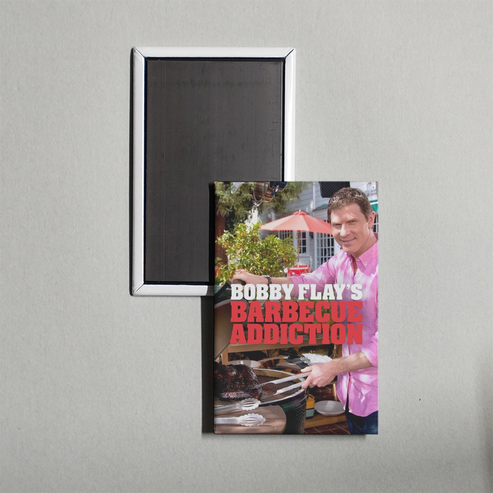 Bobby Flay's Barbecue Addiction TV Show Fridge Magnet