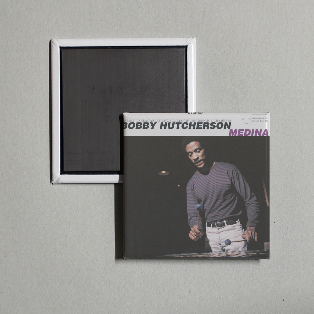 Bobby Hutcherson - Medina & Spiral Album Cover Fridge Magnet