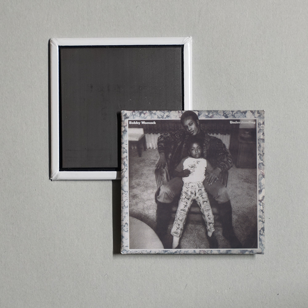 Bobby Womack - Understanding Album Cover Fridge Magnet
