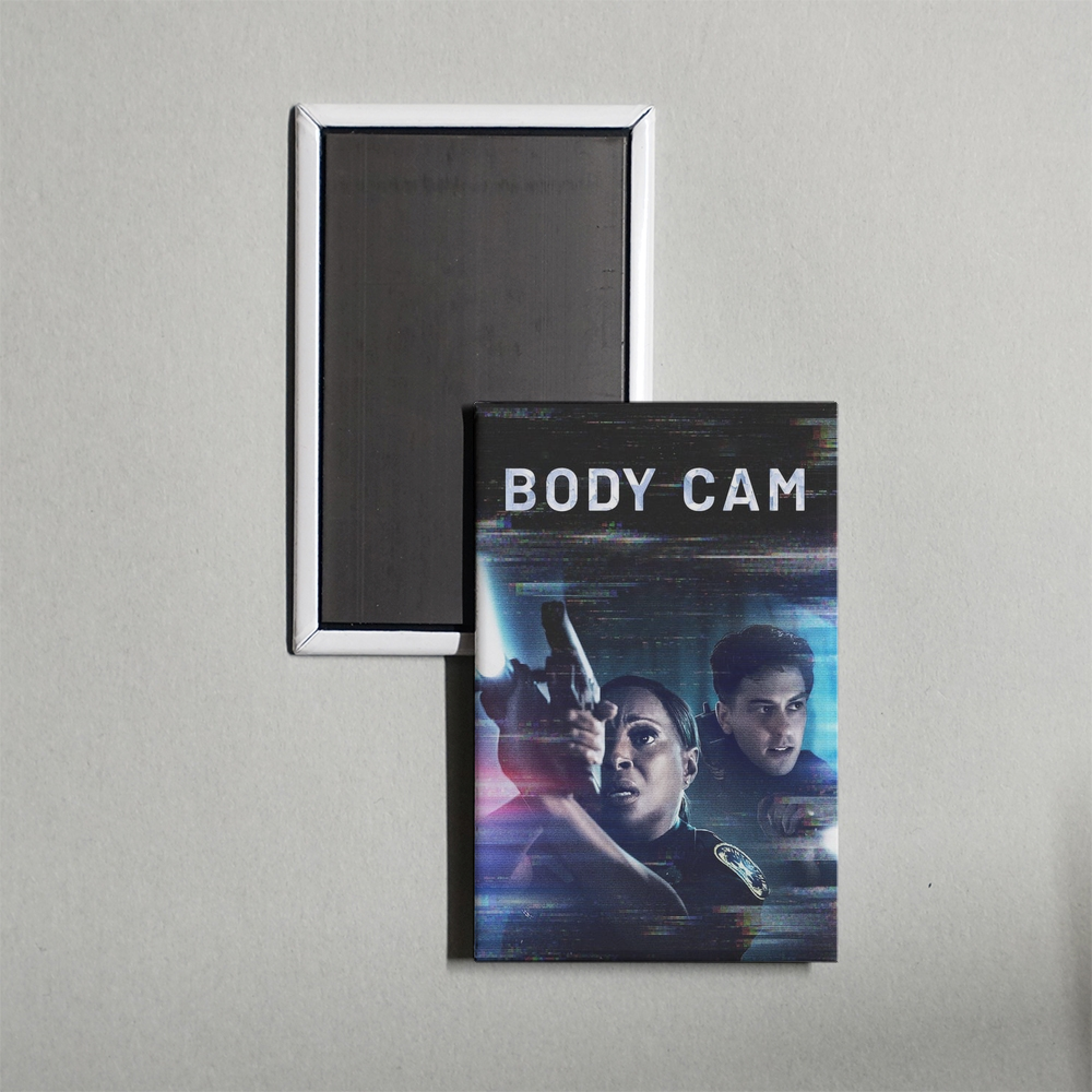 Body Cam Mini Movie Fridge Magnet