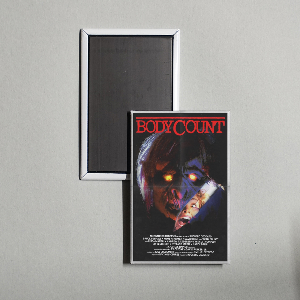Body Count Mini Movie Fridge Magnet