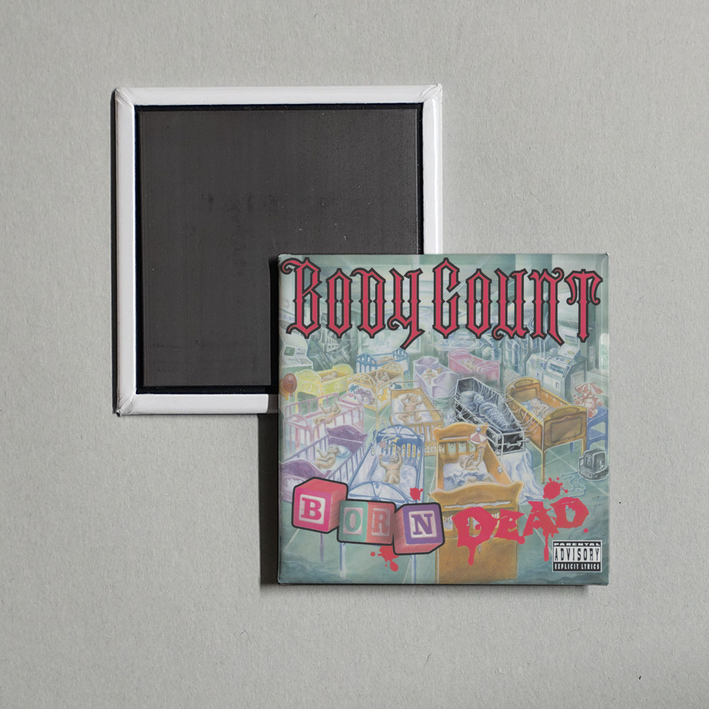 Body Count - Born Dead Album Cover Fridge Magnet