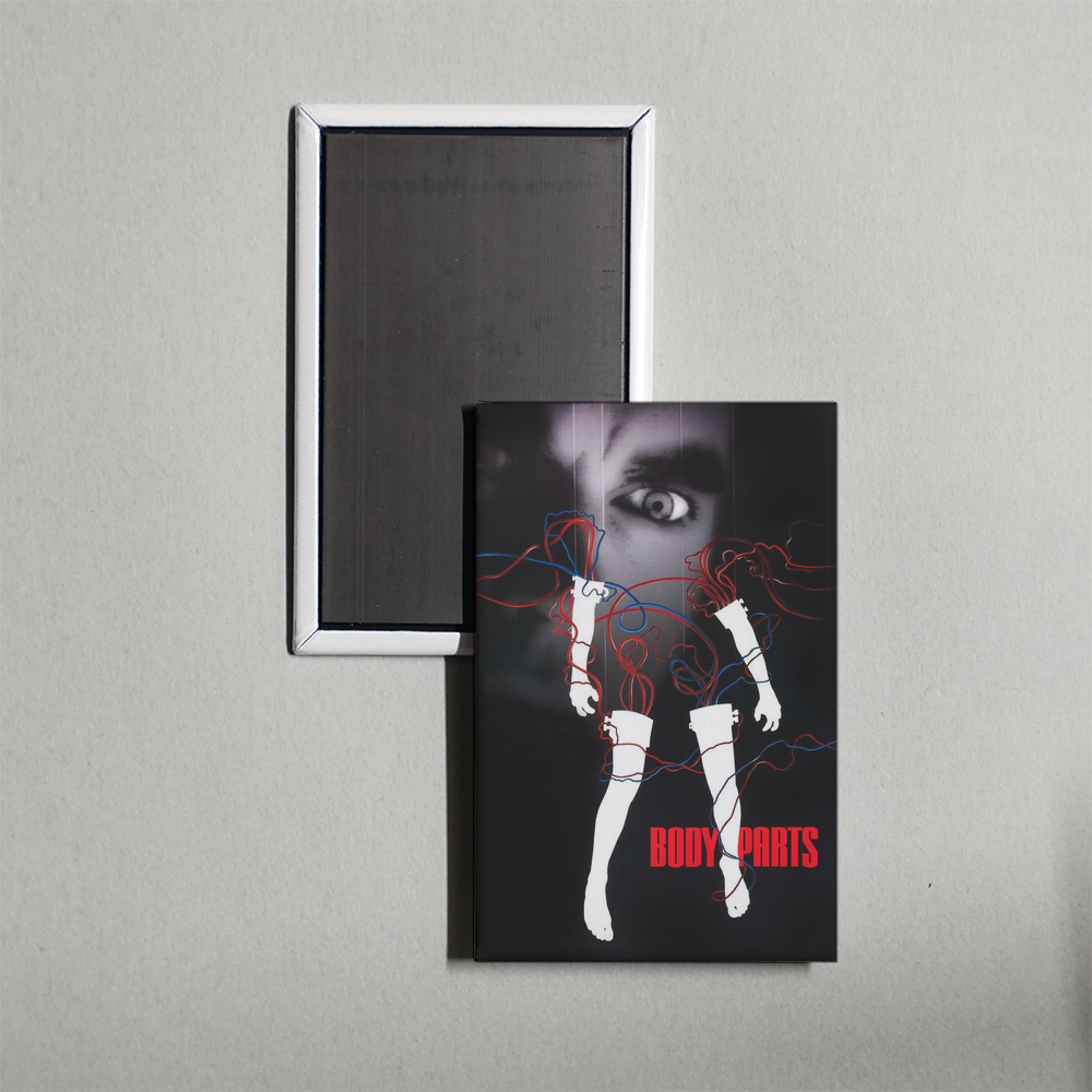 Body Parts Mini Movie Fridge Magnet