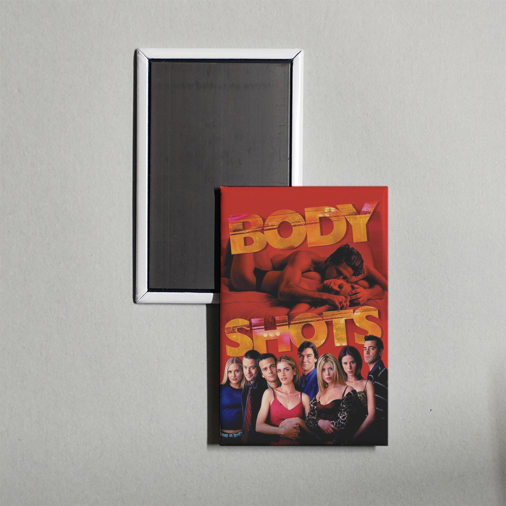 Body Shots Mini Movie Fridge Magnet