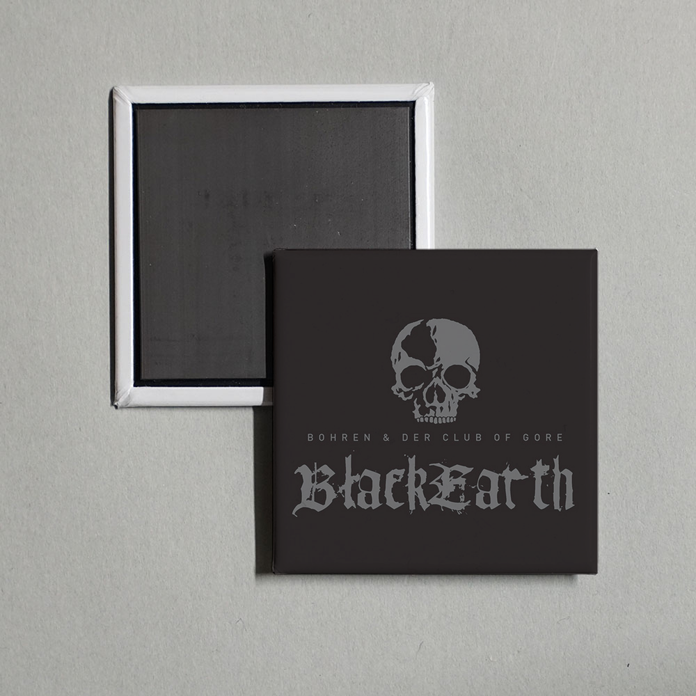 Bohren & Der Club Of Gore - Black Earth Album Cover Fridge Magnet