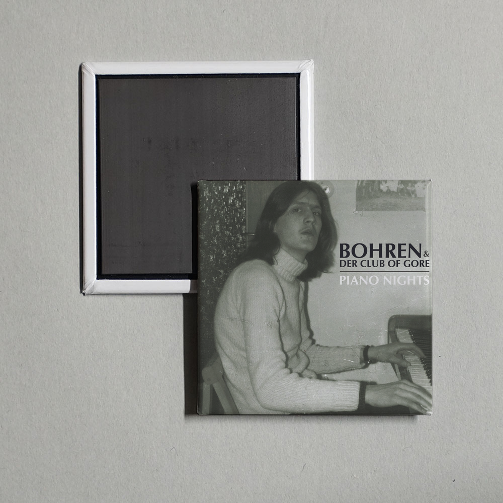 Bohren & Der Club Of Gore - Piano Nights Album Cover Fridge Magnet