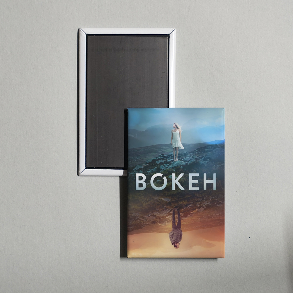 Bokeh Mini Movie Fridge Magnet