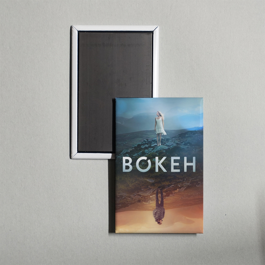 Bokeh Mini Movie Fridge Magnet