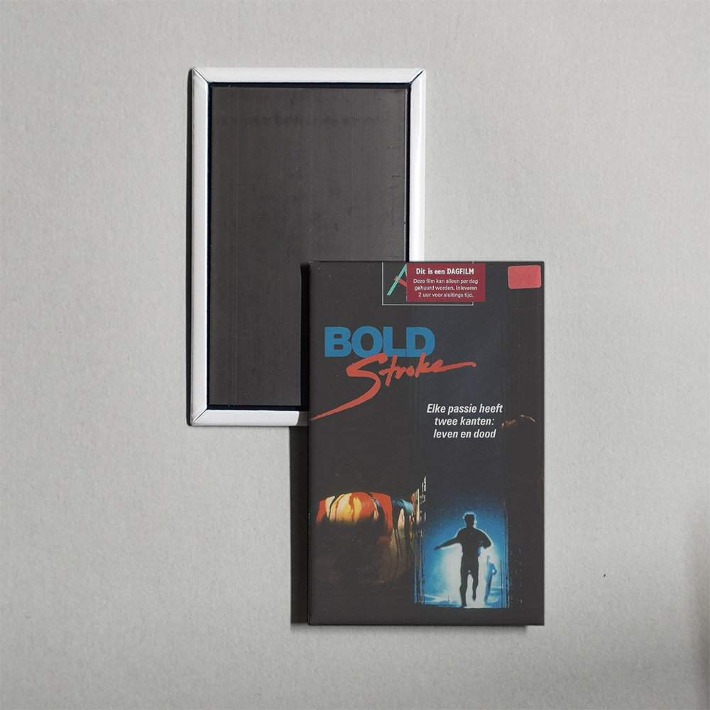 Bold Stroke Mini Movie Fridge Magnet