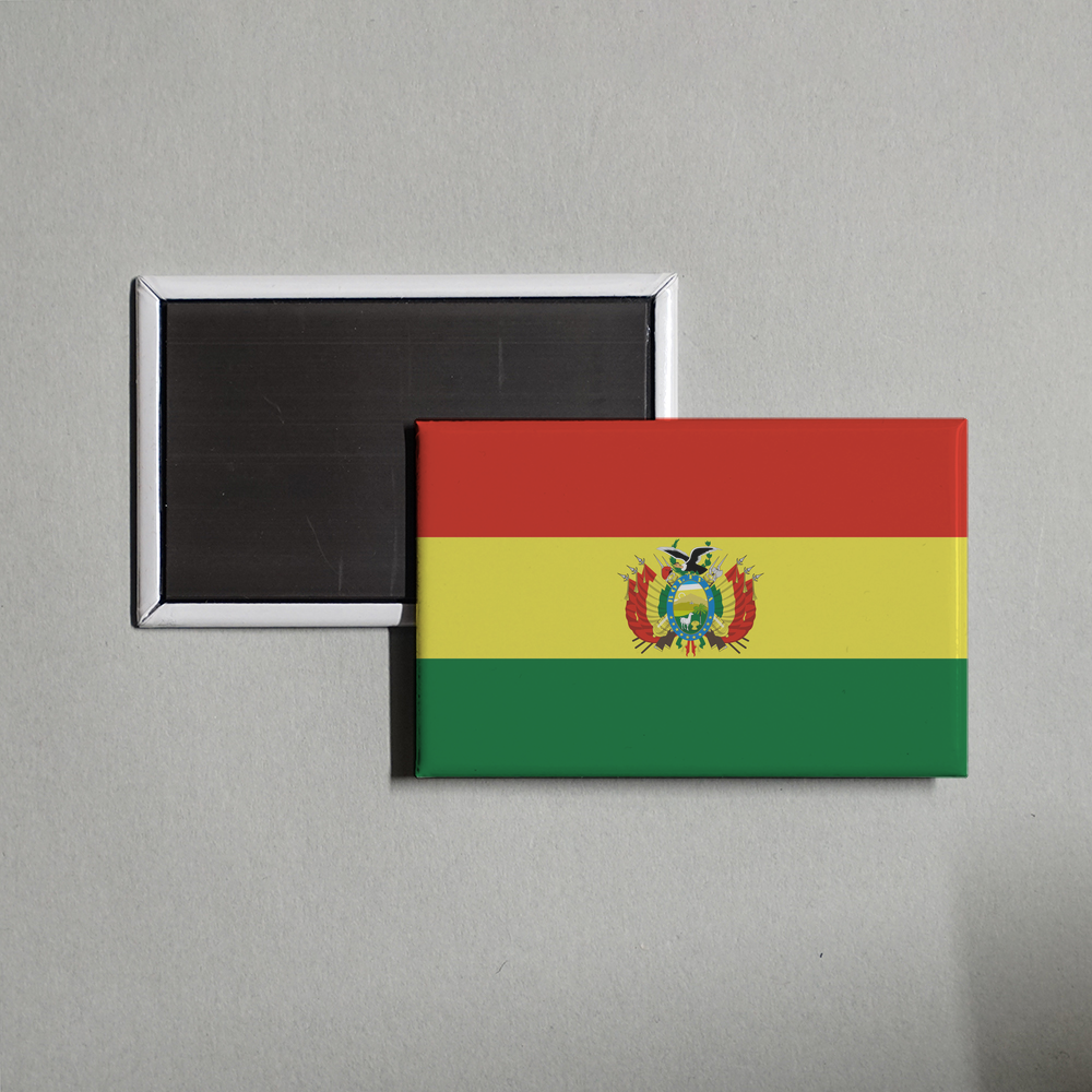Bolivia Flag Fridge Magnet