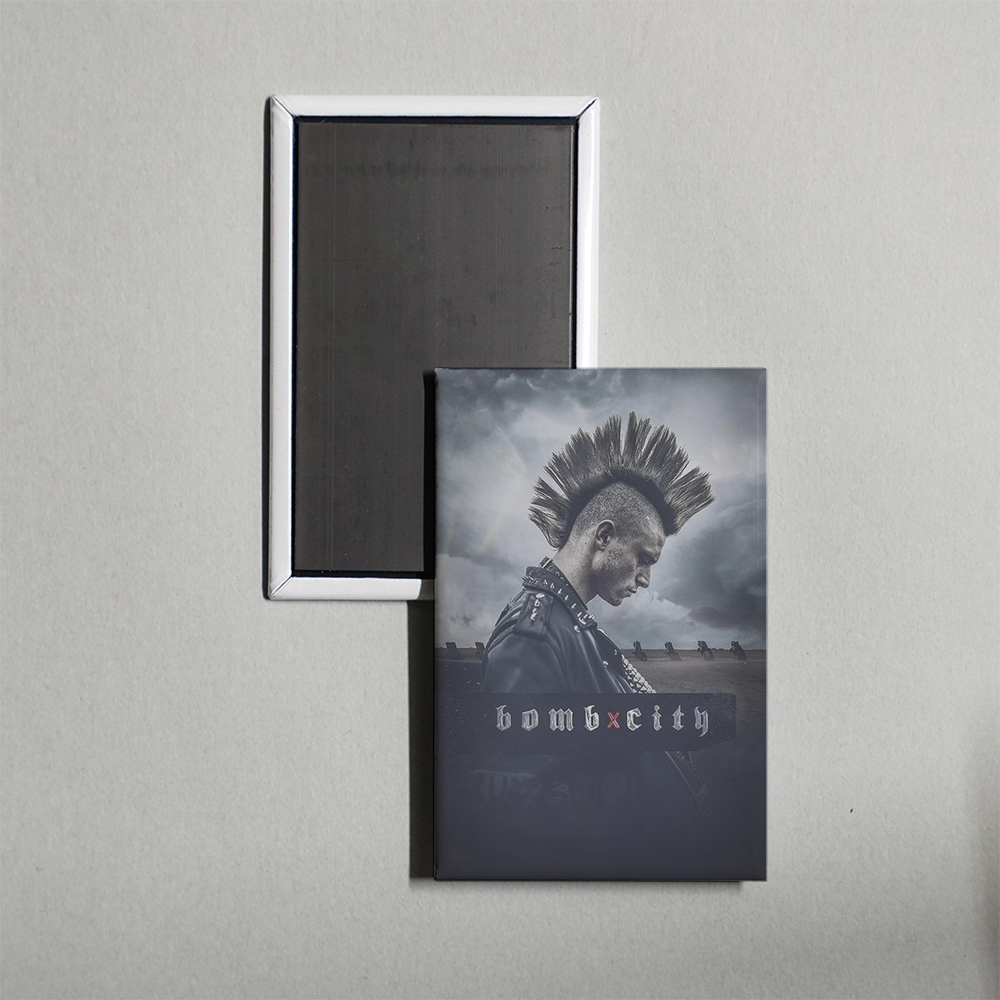 Bomb City Mini Movie Fridge Magnet