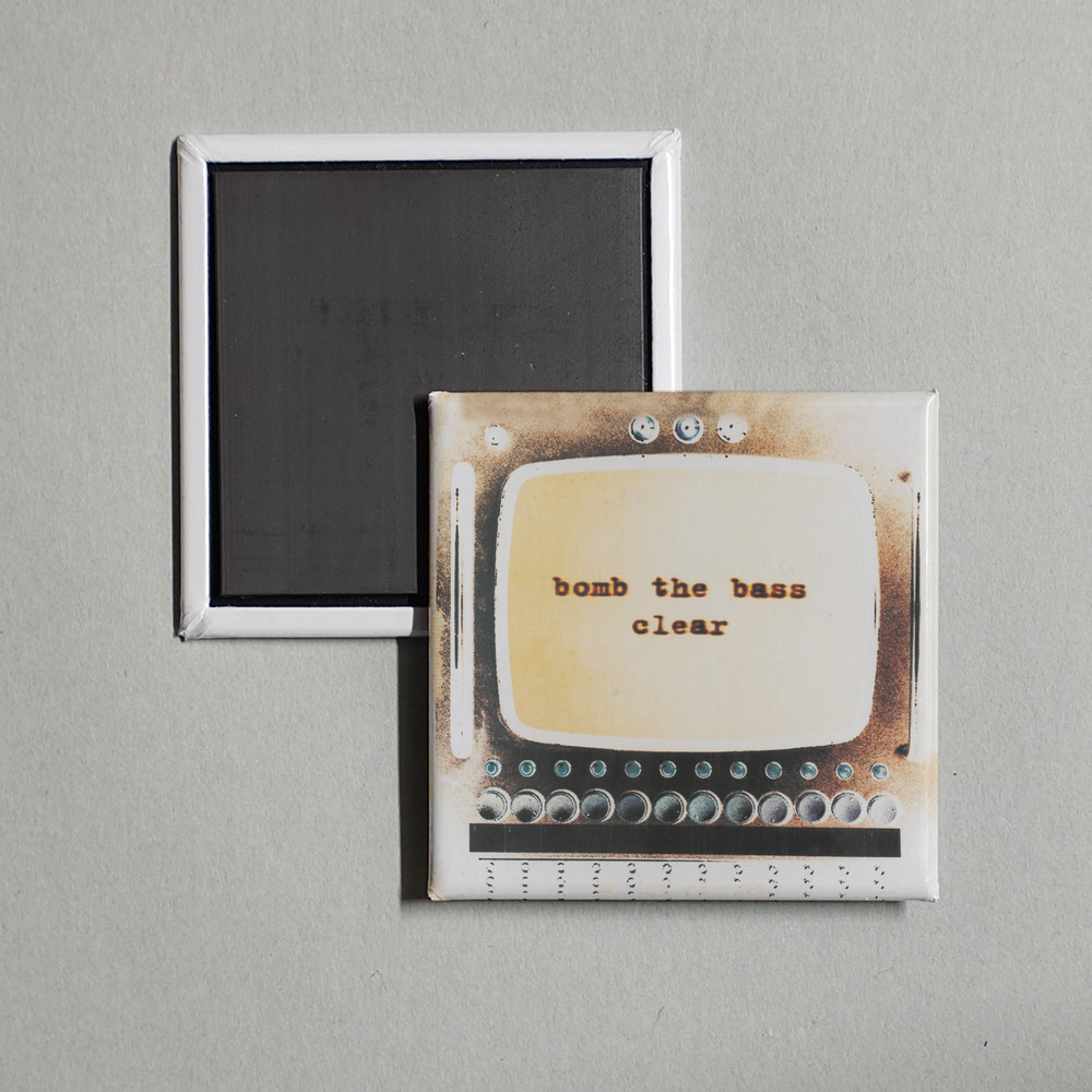 Bomb The Bass - Clear Album Cover Fridge Magnet