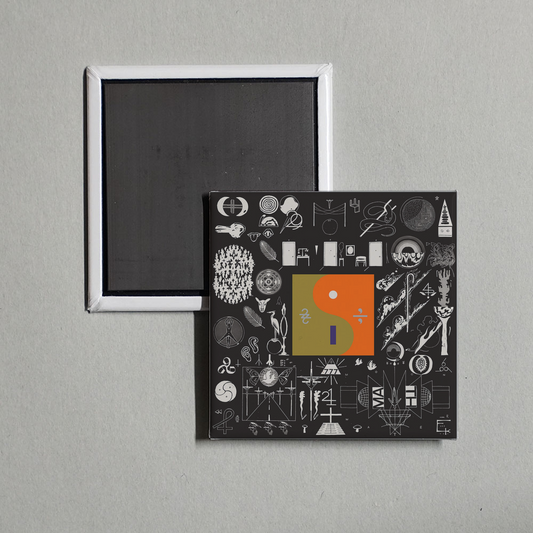 Bon Iver - 22, A Million Album Cover Fridge Magnet
