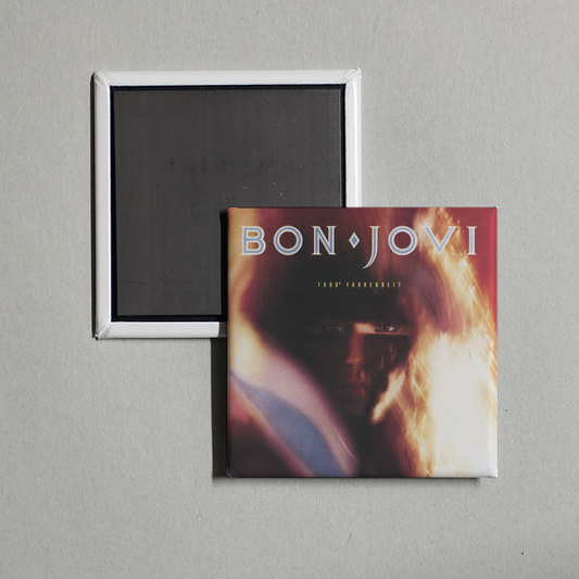 Bon Jovi - 7800 Fahrenheit Album Cover Fridge Magnet
