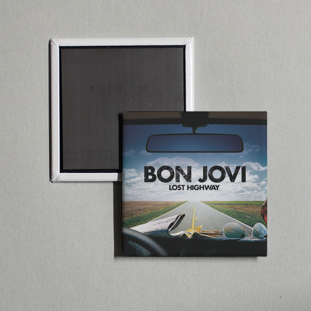 Bon Jovi - Lost Highway Album Cover Fridge Magnet