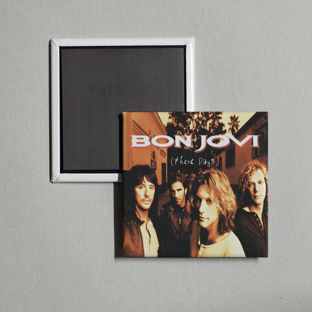 Bon Jovi - These Days Album Cover Fridge Magnet
