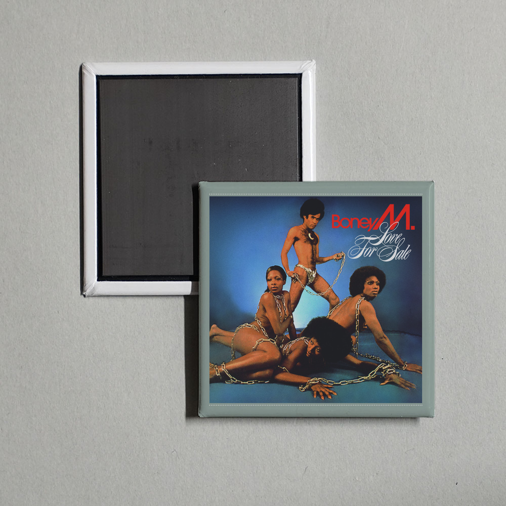 Boney M. - Love For Sale Album Cover Fridge Magnet