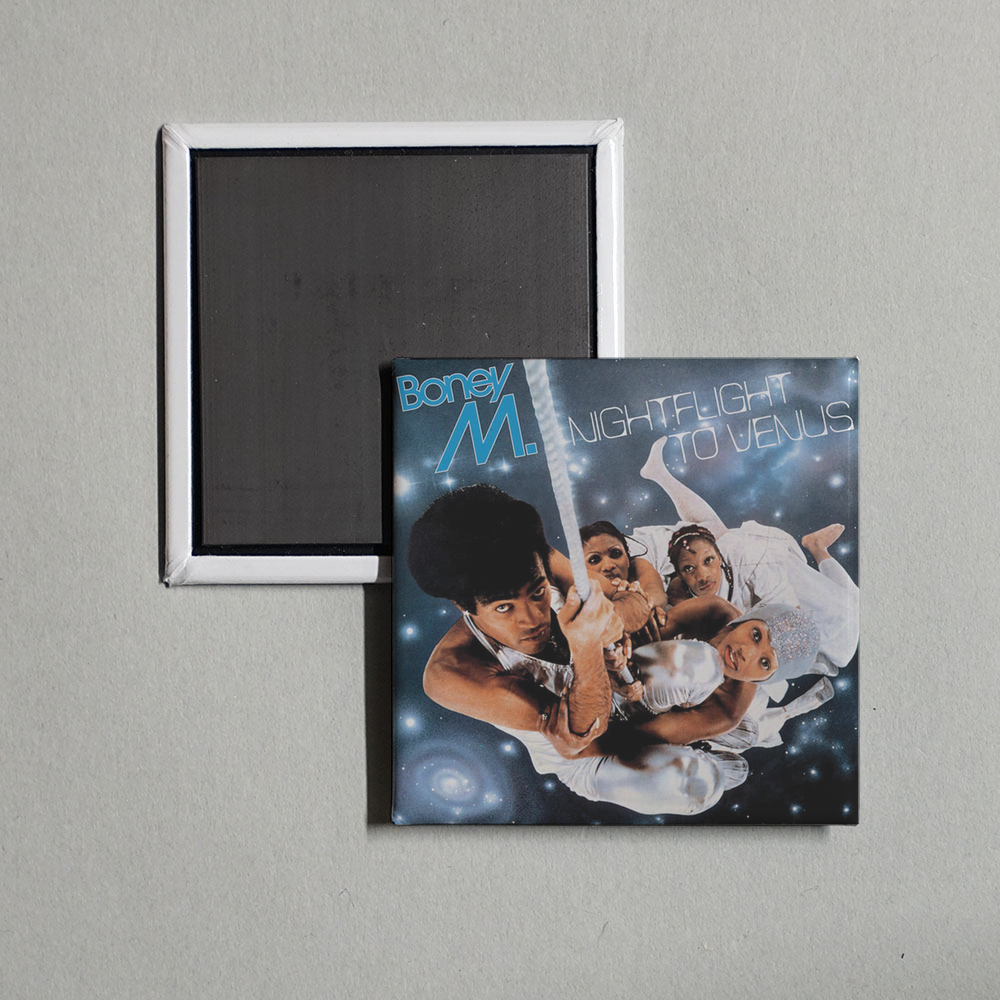 Boney M. - Nightflight to Venus Album Cover Fridge Magnet