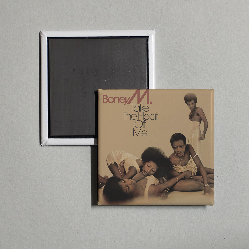Boney M. - Take The Heat Off Me Album Cover Fridge Magnet
