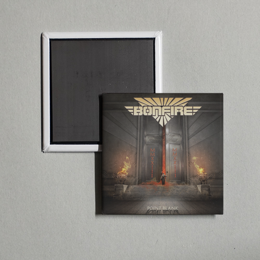 Bonfire - Point Blank (MMXXIII Version) Album Cover Fridge Magnet