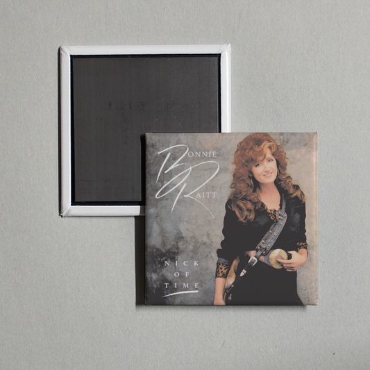 Bonnie Raitt - Nick Of Time Album Cover Fridge Magnet