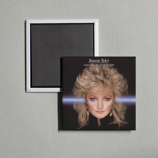 Bonnie Tyler - Faster Than The Speed Of Night Album Cover Fridge Magnet