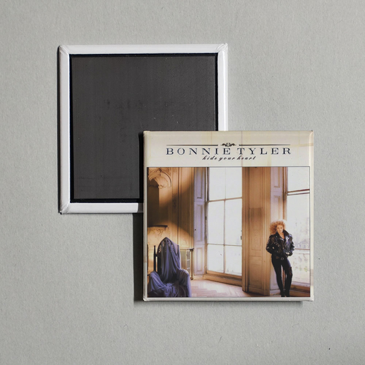 Bonnie Tyler - Hide Your Heart Album Cover Fridge Magnet