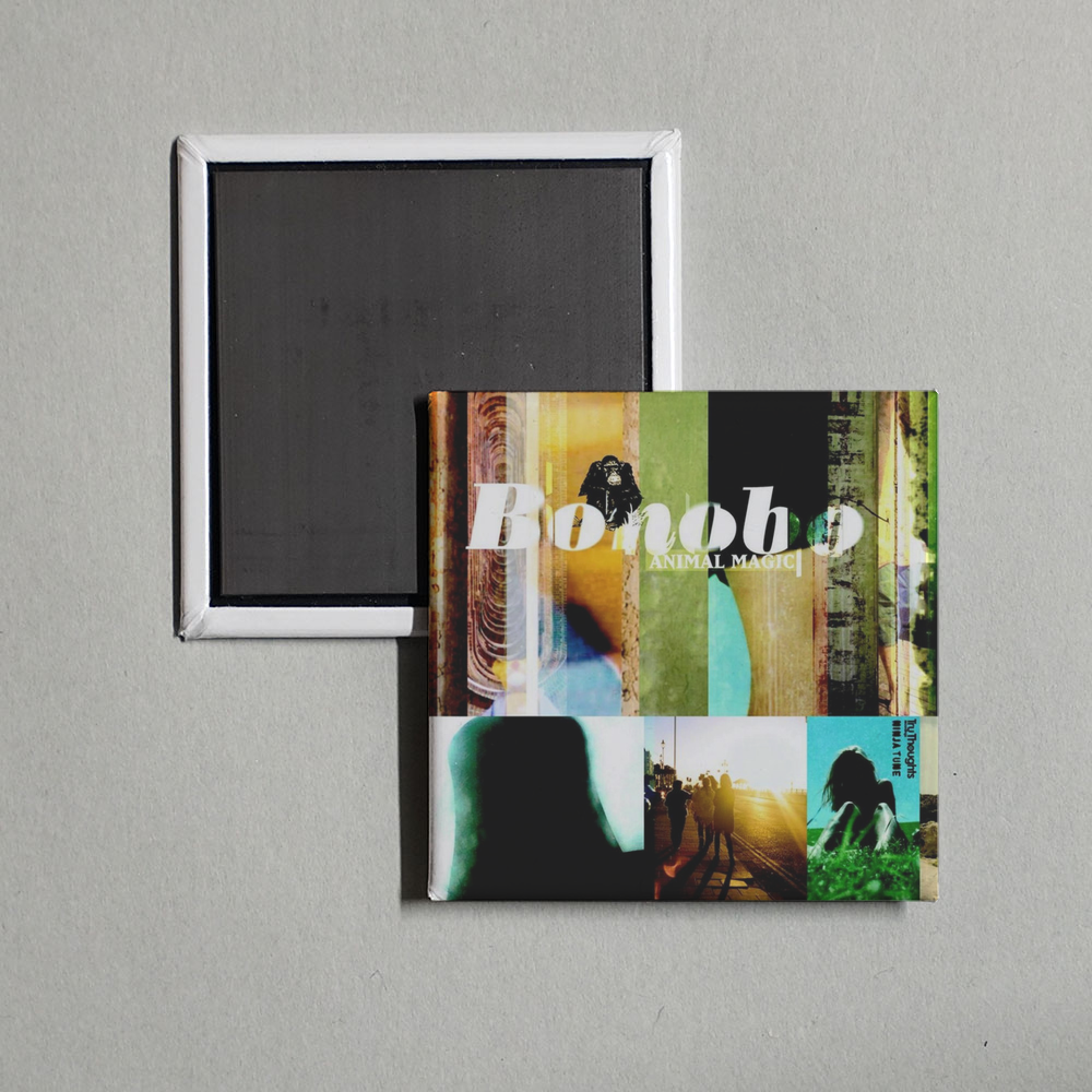 Bonobo - Animal Magic Album Cover Fridge Magnet