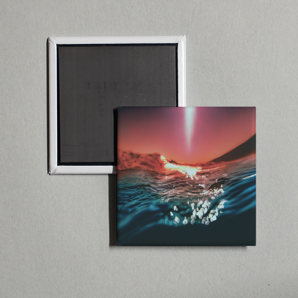 Bonobo - Fragments Album Cover Fridge Magnet