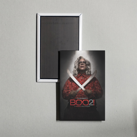 Boo 2! A Madea Halloween Mini Movie Fridge Magnet