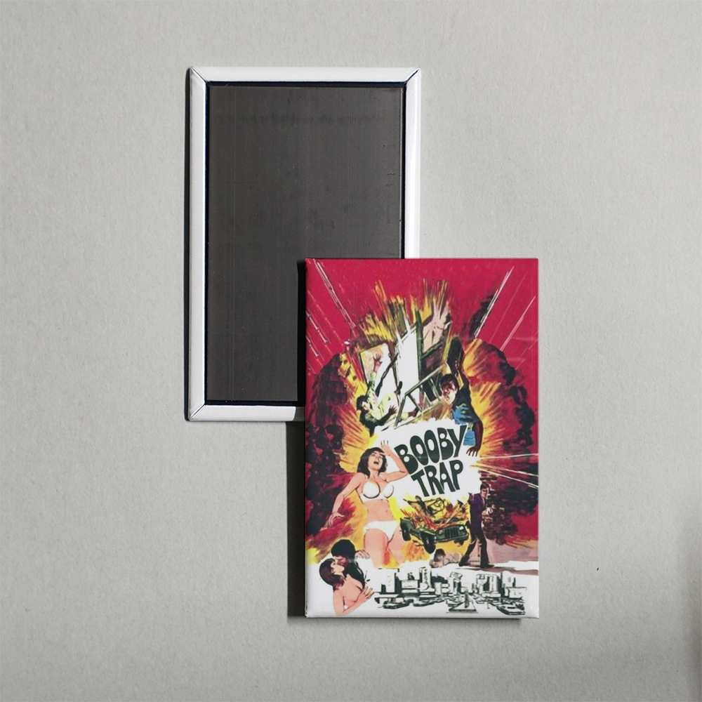 Booby Trap Mini Movie Fridge Magnet