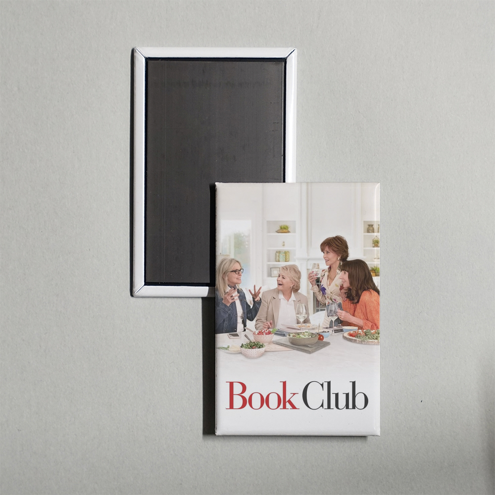 Book Club Mini Movie Fridge Magnet
