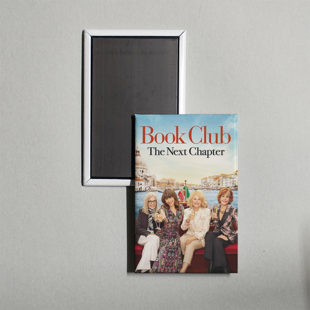 Book Club The Next Chapter Mini Movie Fridge Magnet