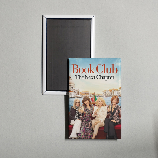 Book Club The Next Chapter Mini Movie Fridge Magnet